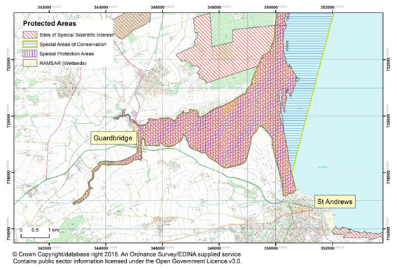 Eden estuary map